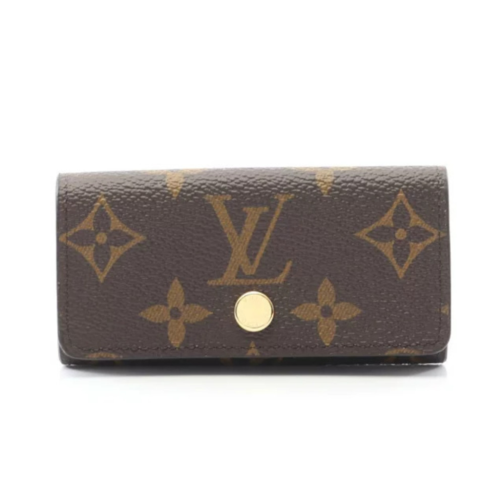 Louis Vuitton Multicles Key Case Wallet Accessory Canvas Monogram Brown
